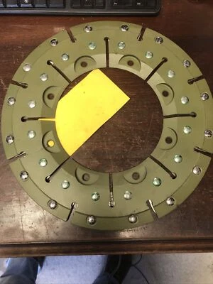 Placa trasera de avión Fokker 9535416 Meggitt Foto 1 de 4