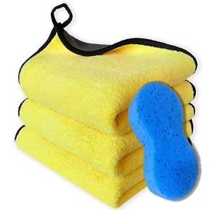 Microfiber Towels for Cars-Extra Thick Car Drying Towel ,Absorbent Car Wash T... - Picture 1 of 8