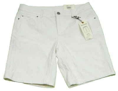 Bermuda Feminina NOVA Vera Wang Texturizada Etiqueta Elástica 6 Medida Tamanho 29 - Imagem 1 de 4