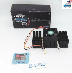 New Titan 50mm Ball Bearing AMD K7 Slot A SECC PGA CPU Cooling Fan & Heatsink - Picture 1 of 12