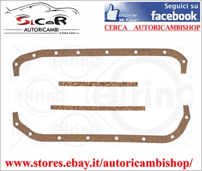 KIT GUARNIZIONI COPPA OLIO FIAT 850 850 COUPÉ SPIDER FIAT 600 AUTOBIANCHI A112  - Immagine 1 di 2