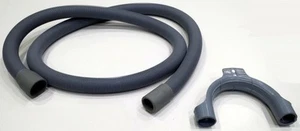 HIGH QUALITY WASHING MACHINE FLEXIBLE DRAIN HOSE 22MM X 28MM 1.5M W038 - Picture 1 of 1