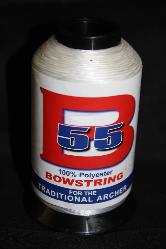 White 1/4lb BCY B55 Dacron Bowstring Material Bow String Recurve Crossbow - Image 1 of 1