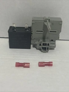 Refrigerator Start Relay and Compressor Run Capacitor Replacement for Whirlpool - Picture 1 of 3