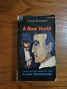 A Raw Youth Paperback 1959 Copyright 1961 First Printing Dell Fyodor Dosteyevsky - Imagen 1 de 8