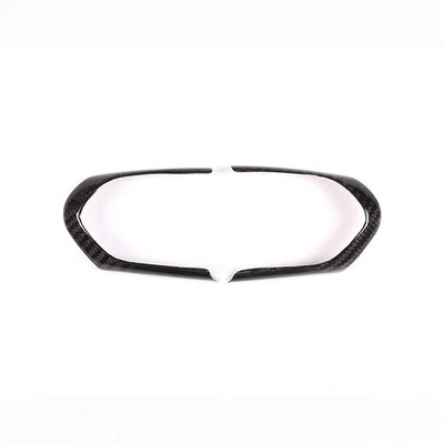 For BMW M3 F80 M4 F82 Real Dry Carbon Fiber Steering Wheel Button Cover Trim - Image 1 of 4