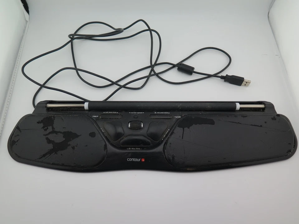 Contour RollerMouse Free2 Ergonomic USB Mouse FOR PARTS / REPAIR, NOT WORKING - Image 1 of 4