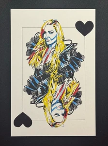 Natalya WWE Art Print Photo By Rob Schamberger 4"x6" Playing Card Series - Picture 1 of 5