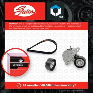 Drive Belt Kit fits MINI CLUBMAN ONE F54 1.5 2015 on B38A15A Set Gates Quality - Picture 1 of 2