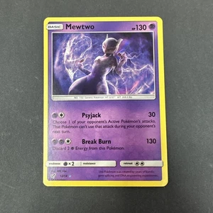 Pokemon Mewtwo  Detective Pikachu 12/18 Holo Rare Near Mint - Picture 1 of 2