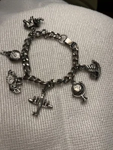 Vintage Travel Charm Bracelet Tourism Retro Trip - Picture 1 of 4
