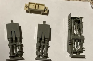 Vintage Kenner Star Wars Millennium Falcon 3 Fahrwerk 1979 mit Schutzbügel, Schrauben - Bild 1 von 10