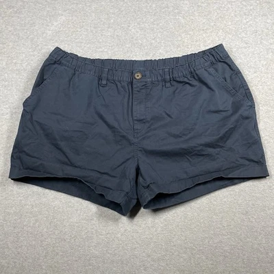 Chubbies 4 en Original Chino Shorts Hombre 3XL Azul Frente Plano Sólido Playa Foto 1 de 4