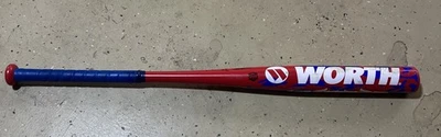 Bate de softbol Worth AMP 34”/26 oz modelo X-tended punto dulce WWCAMP 2 1/4 diámetro Foto 1 de 4