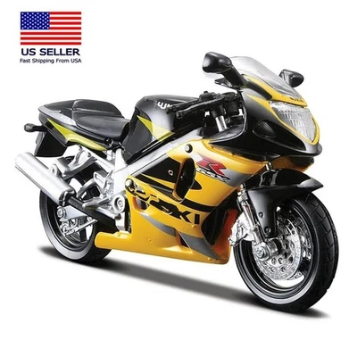 SUZUKI GSX-R600 SPORT BIKE 1:18 BRAND NEW MOTORCYCLE REPLICA BY MAISTO HTF GIFT - Image 1 of 4