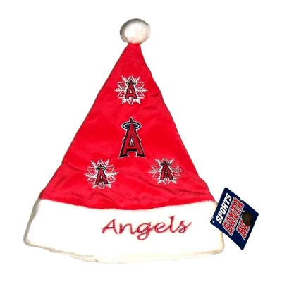 California Los Angeles Angels Adulto Santa Navidad Vacaciones Sombrero Gorra Nuevo Mlb Foto 1 de 2
