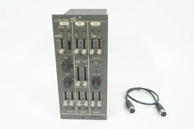 Roland SYSTEM-100M Model 110 VCO VCF VCA Modular Analog Synthesizer w/ Cable - Image 1 of 4