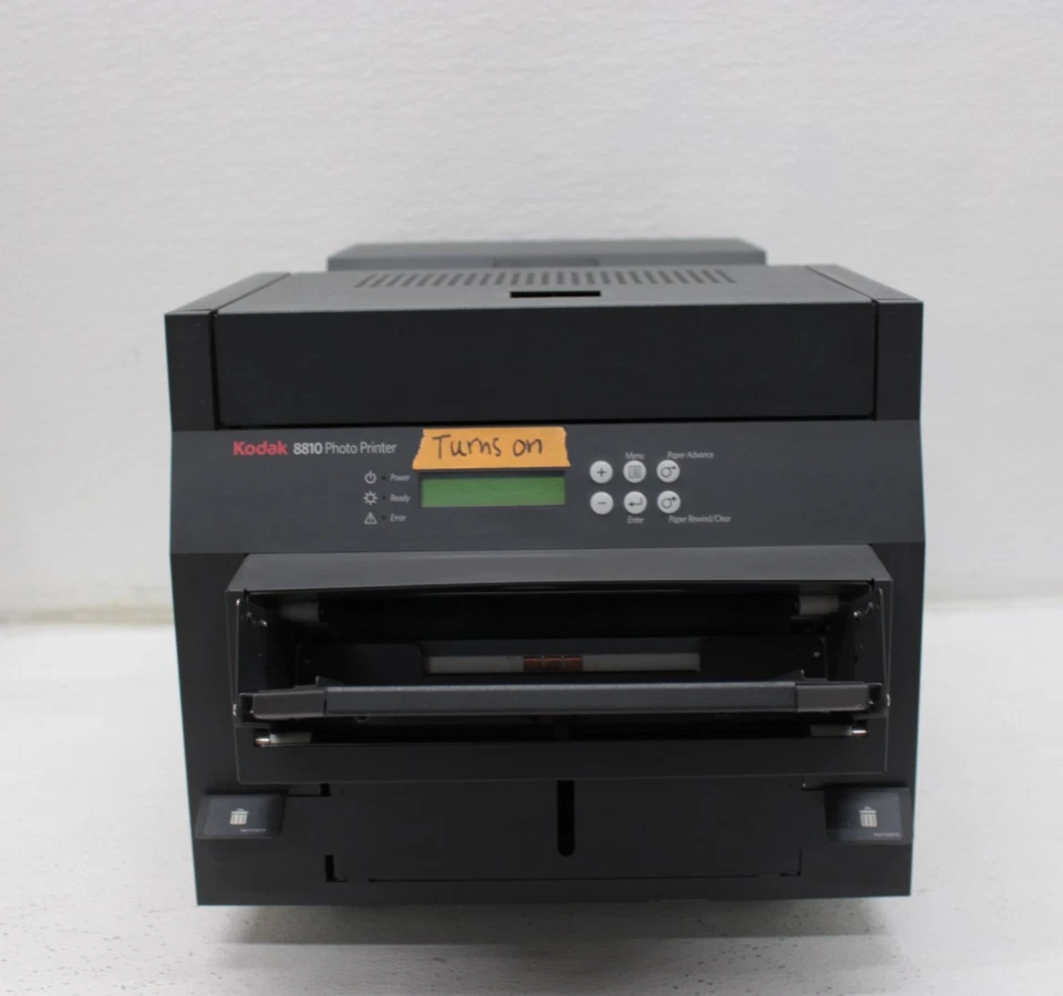 Kodak 8810 Color Photo Printer | ONLY Printer | Turns On - Image 1 of 4