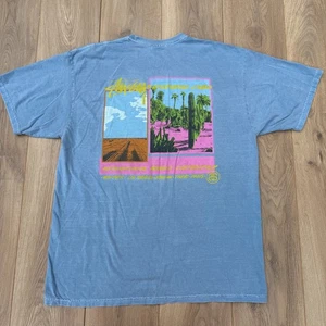 Stussy Kaos World Tour California Blue XL T-Shirt - Picture 1 of 9