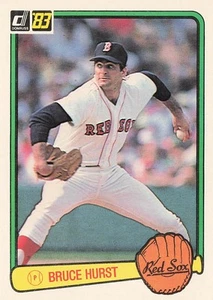 1983 Donruss #134 Bruce Hurst - Picture 1 of 2