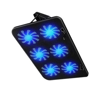 Notebook Cooler Travel Silent Laptop Cooling Pad Ventilation Stand Fan - Bild 1 von 12
