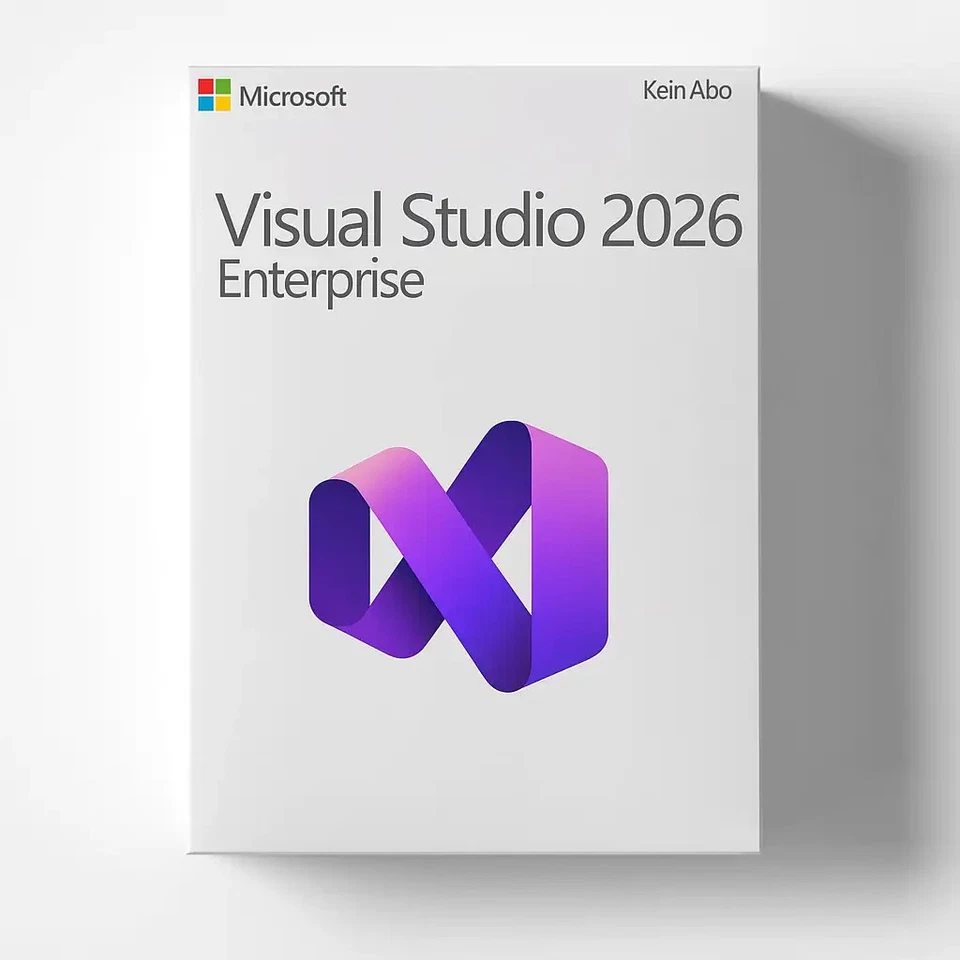 Visual Studio 2026 Enterprise | Blitzversand | Sofort Kaufen | per E-Mail | Neu - Bild 1 von 2