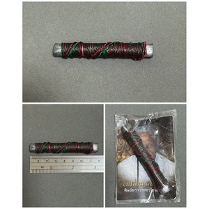 Takrud Saturday 5 Maha Lap Maha Saneh Achan Pien Khao Or Wealth Charm Amulet - Picture 1 of 2