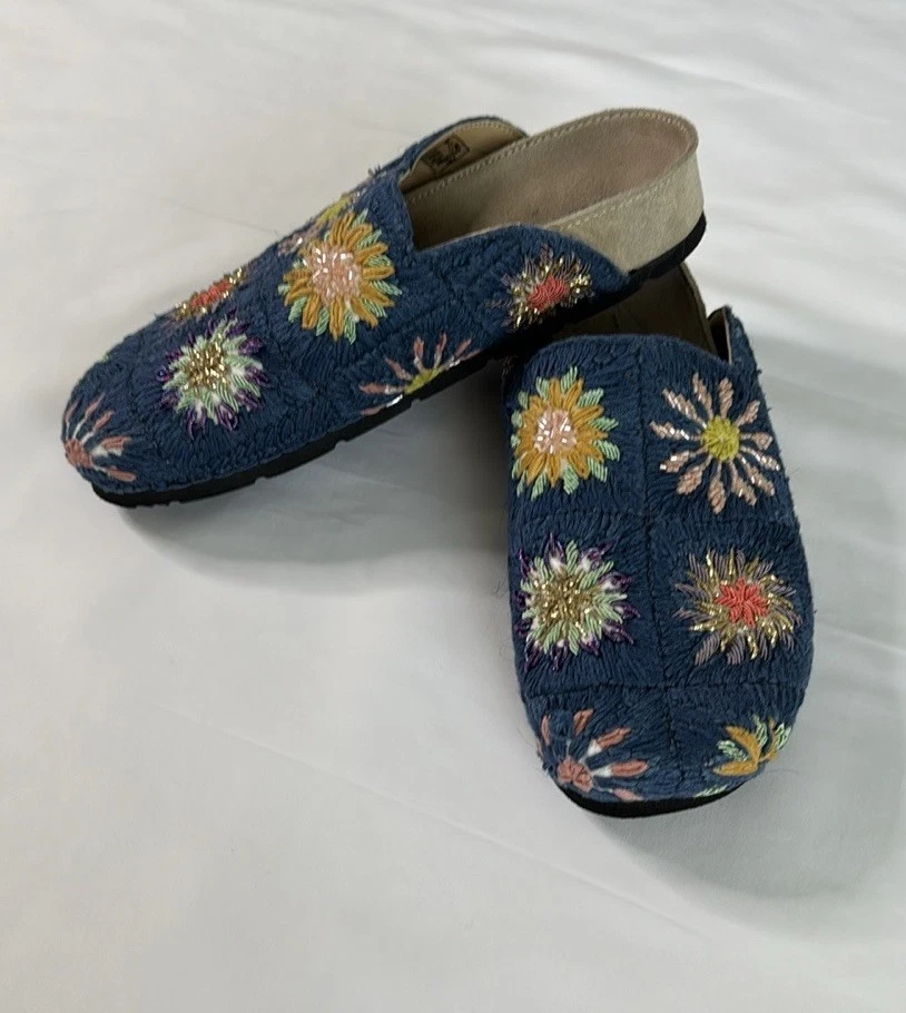 Women’s FREE PEOPLE Damon Crochet Mule Size 38.5 - Image 1 of 4