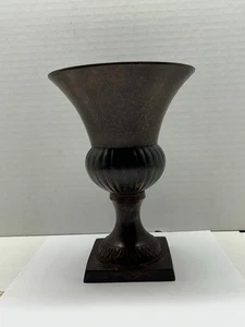 Antike Messing Metall Vase - Bild 1 von 4