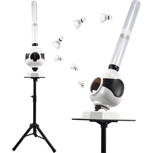 Máquina automática de lanzamiento de bádminton para entrenamiento volante alimentador principiantes - Imagen 1 de 9