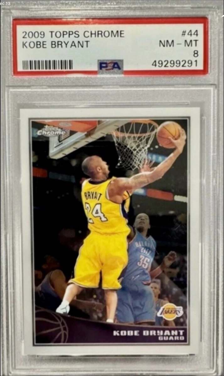 Topps Kobe Bryant 8 Graded Basketball Sports Trading Cards