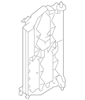 Genuine Nissan Air Guide 21494-DF41A - Image 1 of 2