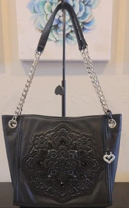 Brighton Masterpiece Collection Cecilia Hand Beaded Bag Purse - Picture 1 of 13