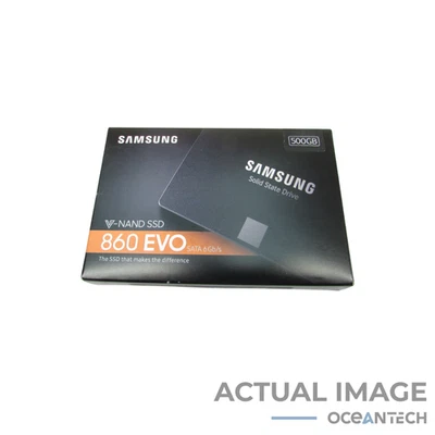 New Samsung 500GB 860 Evo SSD SATA 2.5' SOLID STATE DRIVE MZ-76E500B/AM - Image 1 of 2