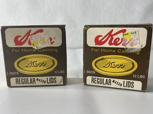 Vintage Unopened Kerr Mason Lids for Canning - Two dozen lids New - Picture 1 of 4