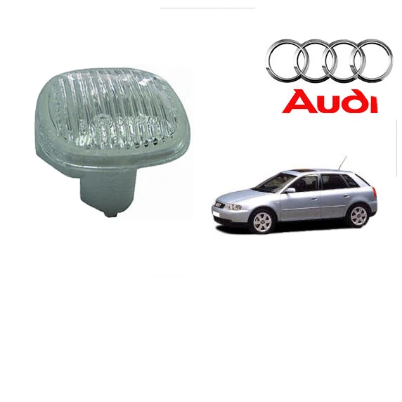 Audi A3 1996 - 2000 White Side Indicators Right = Left - Image 1 of 1