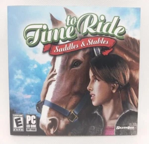 Time to Ride: Saddles and Stables PC Game * Windows 98/ME/2000/XP * New & Sealed - Picture 1 of 2