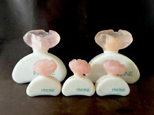 PEONY by YVES ROCHER 2 large empty empty bottles empty + 3 miniatures 1/3 full full fullG