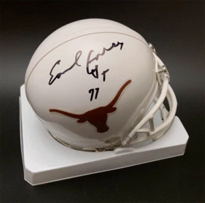 Earl Campbell SIGNED UofT Longhorns Mini Helmet + HT 77 ITP PSA/DNA AUTOGRAPHED  - Picture 1 of 1