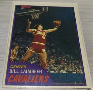 1981-82 Topps Basketball #74: Bill Laimbeer (Rookie), Cleveland Cavaliers - Picture 1 of 2