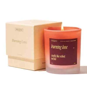 Burning Love Scented Soy Candle 10 oz 40-50 Hour Burn Love Candle Rose Candle... - Picture 1 of 5