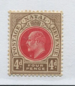 Natal KEVII 1902 4d mint o.g. hinged - Picture 1 of 1