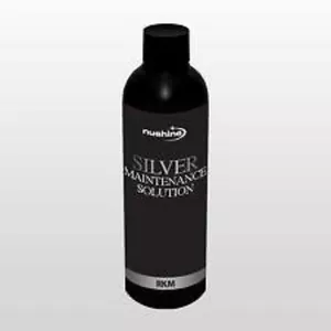 More details for nushine silver maintenance solution 150ml-restores silver plate on instruments