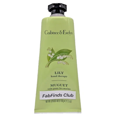 Crabtree & Evelyn Lily Hand Therapy Cream Full Size 3.5oz/100g Sealed - Image 1 of 4
