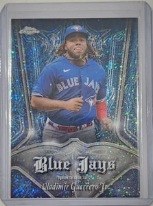 2022 Topps Chrome Pinstriped #P-13 Vladimir Guerrero Jr. - Toronto Blue Jays - Picture 1 of 3