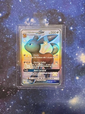 Pokémon Umbreon GX TCG Full Art Ultra Rare Holo Card SV69/SV94 NM/M Condition - Image 1 of 2