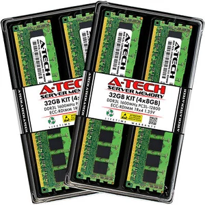 32GB 4x 8GB PC3L-12800R RDIMM Dell PowerEdge M520 M820 R520 R620 T420 Memory RAM - Picture 1 of 3