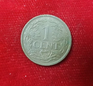 1939 1 Cent Coin Coin Netherlands Holland - Picture 1 of 2