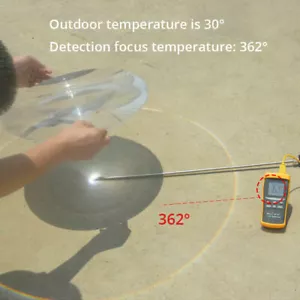 Lente óptica PMMA Fresnel de 350 mm 2 un. Lente condensador solar Plano Lupa Lente - Imagen 1 de 5