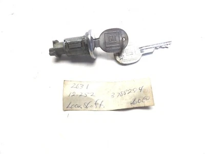 NOS 1967-1977 Chevrolet Camaro Door Trunk Key lock  - Image 1 of 4